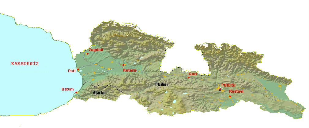 gurcistan-harita